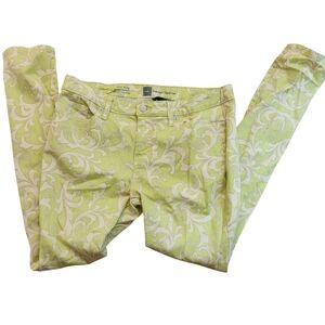 Mossimo Curvy Skinny Premium Denim Patterned Jeans 14